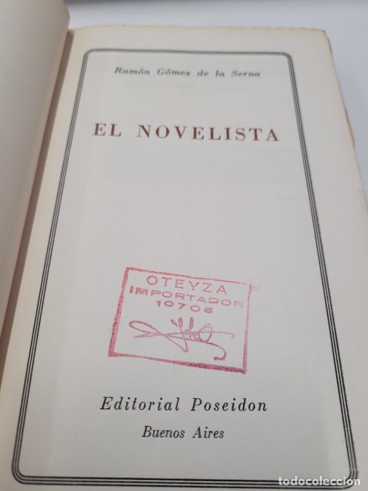 Libros de segunda mano: G&Oacute;MEZ DE LA SERNA, Ram&oacute;n. - El novelista - Foto 3