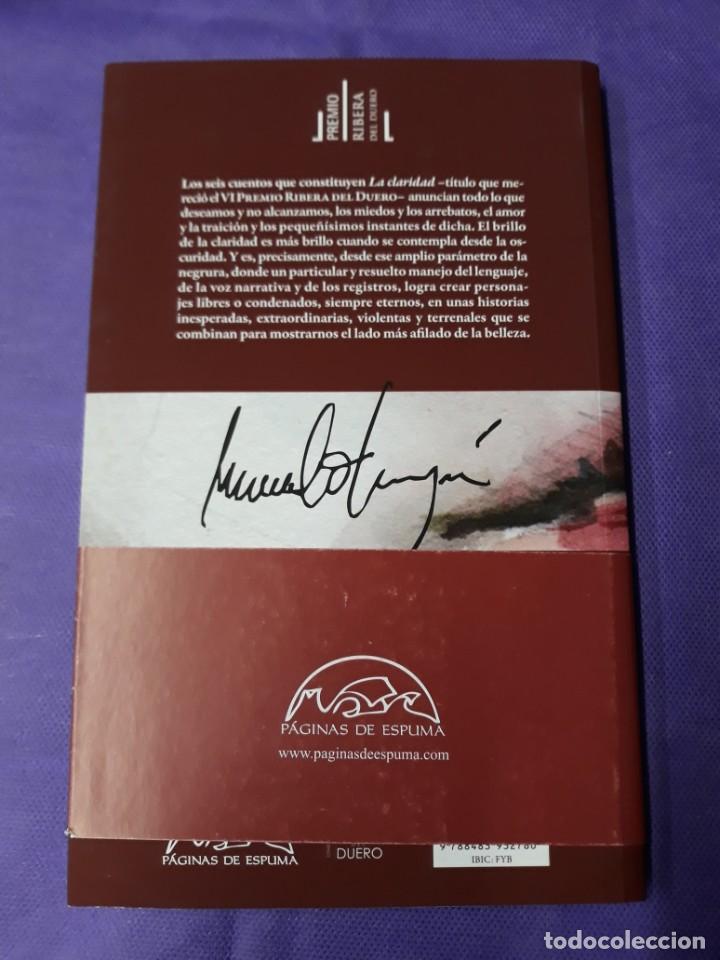 Libros de segunda mano: LUJ&Aacute;N, MARCELO. LA CLARIDAD - Foto 2