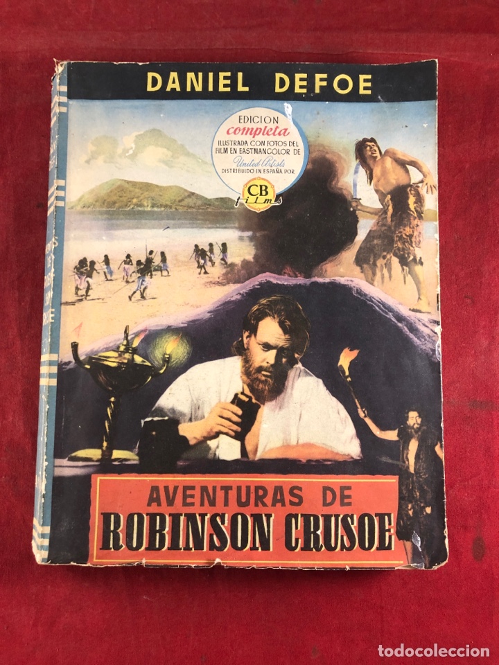 Libros de segunda mano: Aventuras de Robinson Crusoe - Foto 1