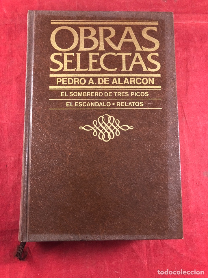 Libros de segunda mano: Obras selectas Pedro A. De Alarc&oacute;n - Foto 1