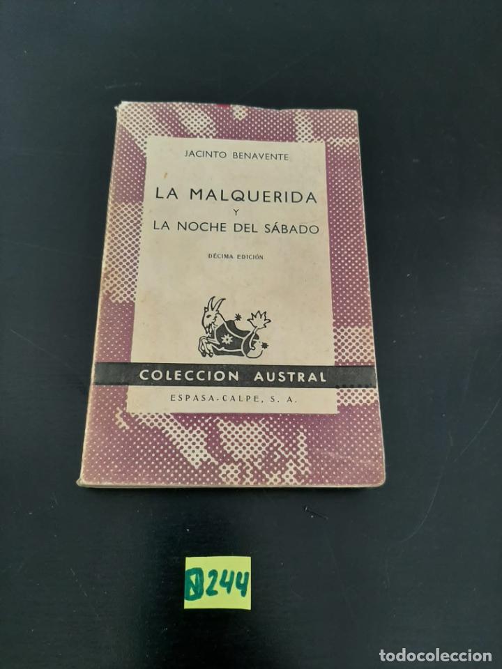 Libros de segunda mano: La Malquerida Y La Noche Del Sabado - Foto 1
