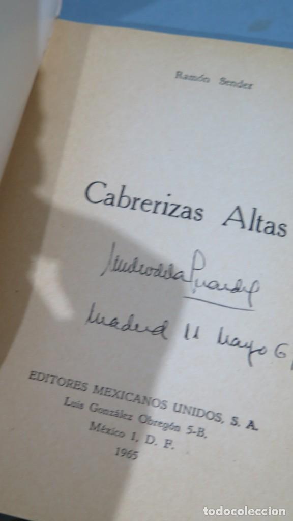 Libros de segunda mano: 1965.- CABRERIZAS ALTAS. RAMON SENDER - Foto 2