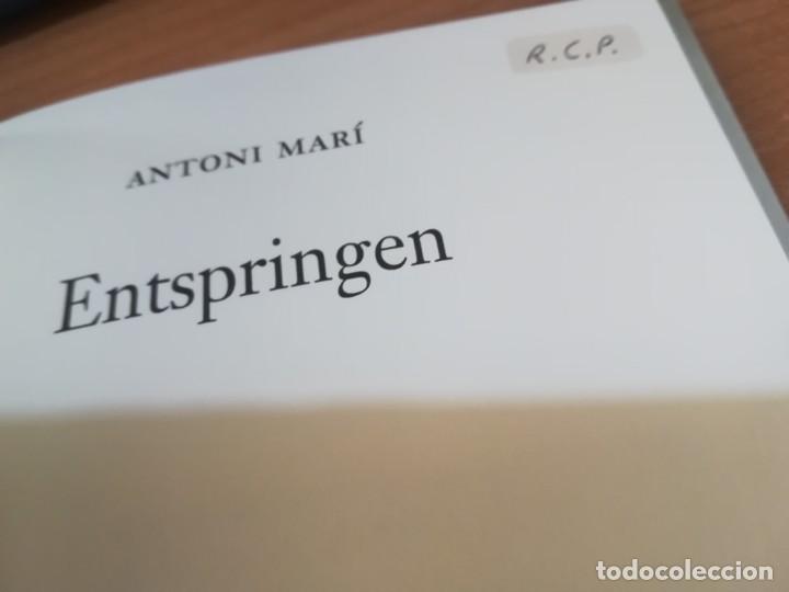 Libros de segunda mano: Entspringen - Antoni Mar&iacute; - en catal&agrave; - Foto 3