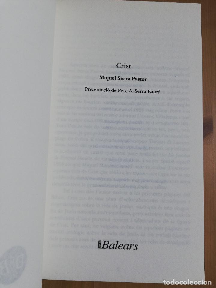 Libros de segunda mano: CRIST (MIQUEL SERRA PASTOR) - Foto 2