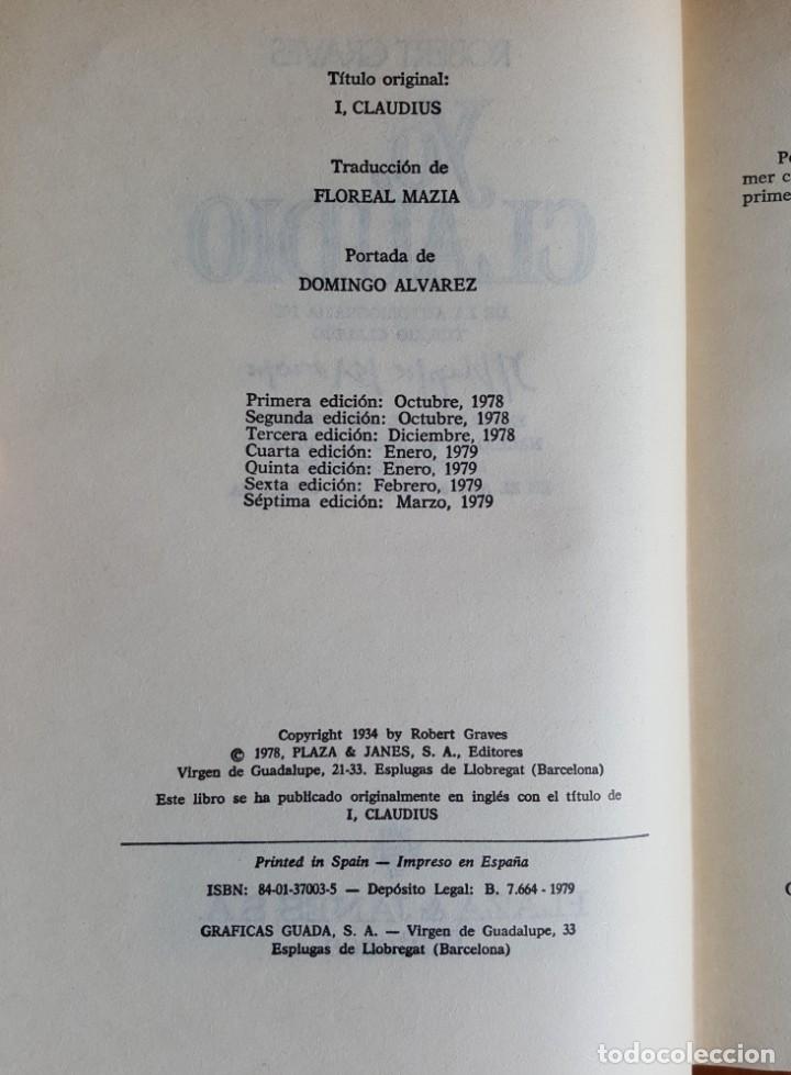 Libros de segunda mano: Yo, Claudio - Foto 5