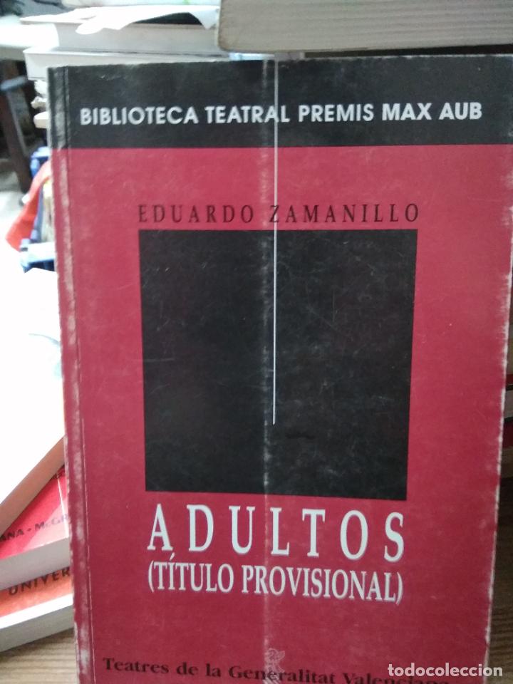 Libri di seconda mano: Adultos, Eduardo Zamanillo. L.30025