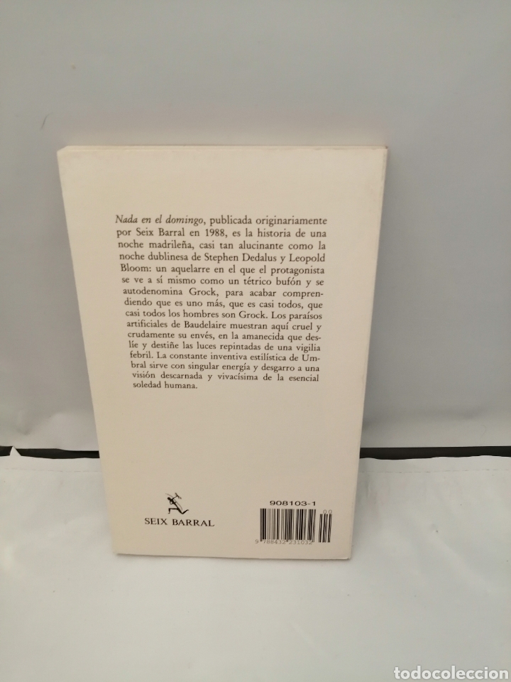 Libros de segunda mano: NADA EN EL DOMINGO (PRIMERA EDICI&Oacute;N EN BOLSILLO) - Foto 2