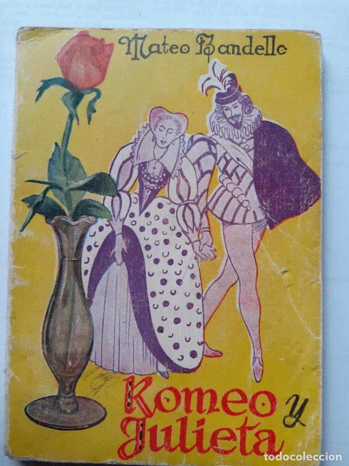 Libros de segunda mano: ENCICLOPEDIA PULGA-GP EDICIONES- N&ordm; 38 -ROMEO Y JULIETA-MATEO BONDELLO-1953-ESCASO-CORRECTO-4461