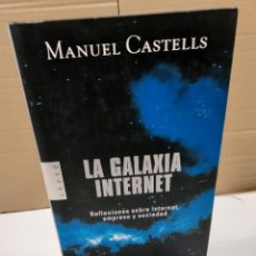 Libros de segunda mano: MANUEL CASTELLS.........GALAXIA INTERNET.... 2001.....