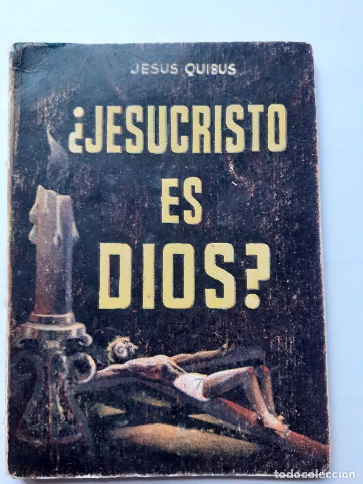 Libros de segunda mano: ENCICLOPEDIA PULGA-GP EDICIONES- N&ordm; 53 -&iquest;JES&Uacute;S ES DIOS?-JES&Uacute;S QUIBUS-1954-CURIOSO-CORRECTO-LEA-4463