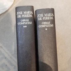 Libros de segunda mano: JOSE MARIA PEREDA OBRAS COMPLETAS ED AGUILAR