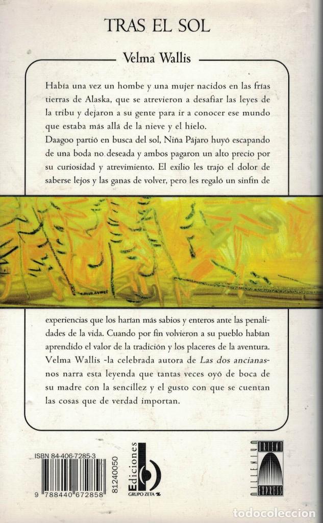 Libros de segunda mano: Velma Wallis, Tras el Sol - Foto 2