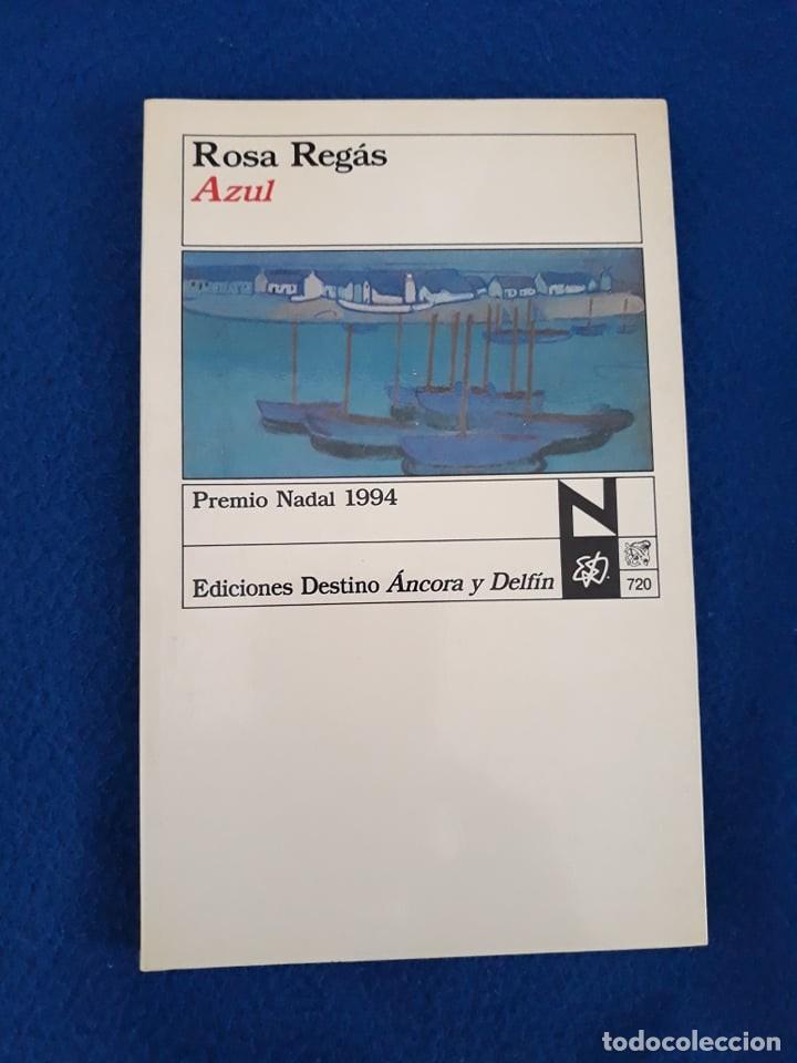 Libros de segunda mano: AZUL - ROSA REG&Aacute;S --------------- - Foto 1