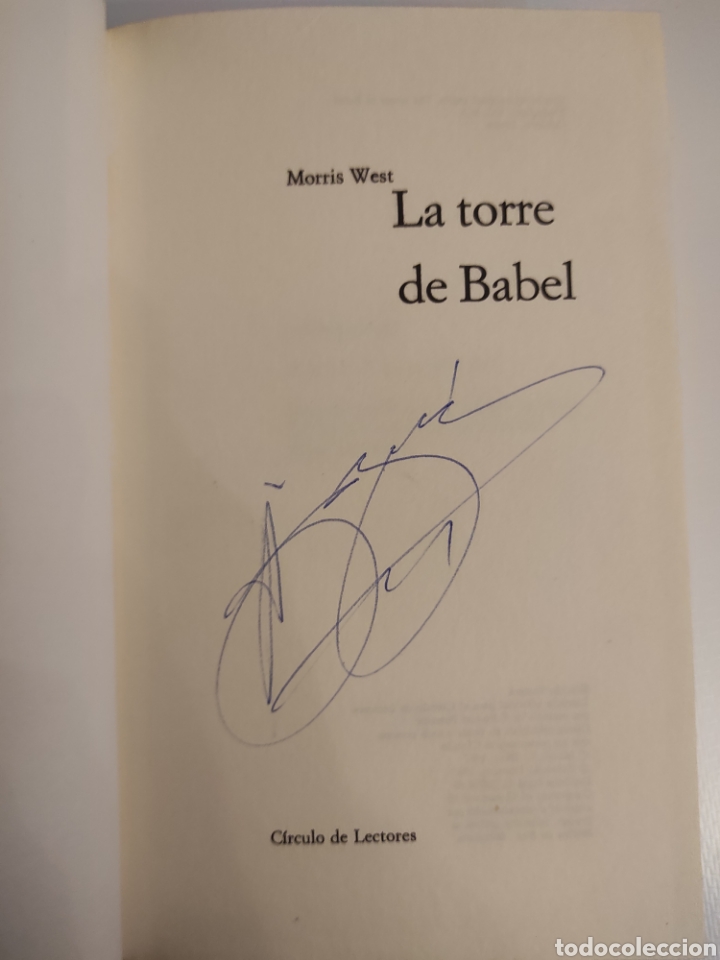 Libros de segunda mano: La torre de Babel. Morris West - Foto 4