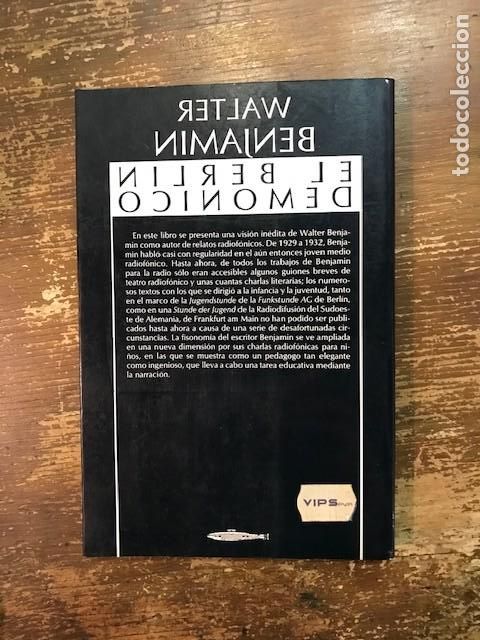 Libros de segunda mano: El Berlin Demonico, Walter Benjamin - Foto 2