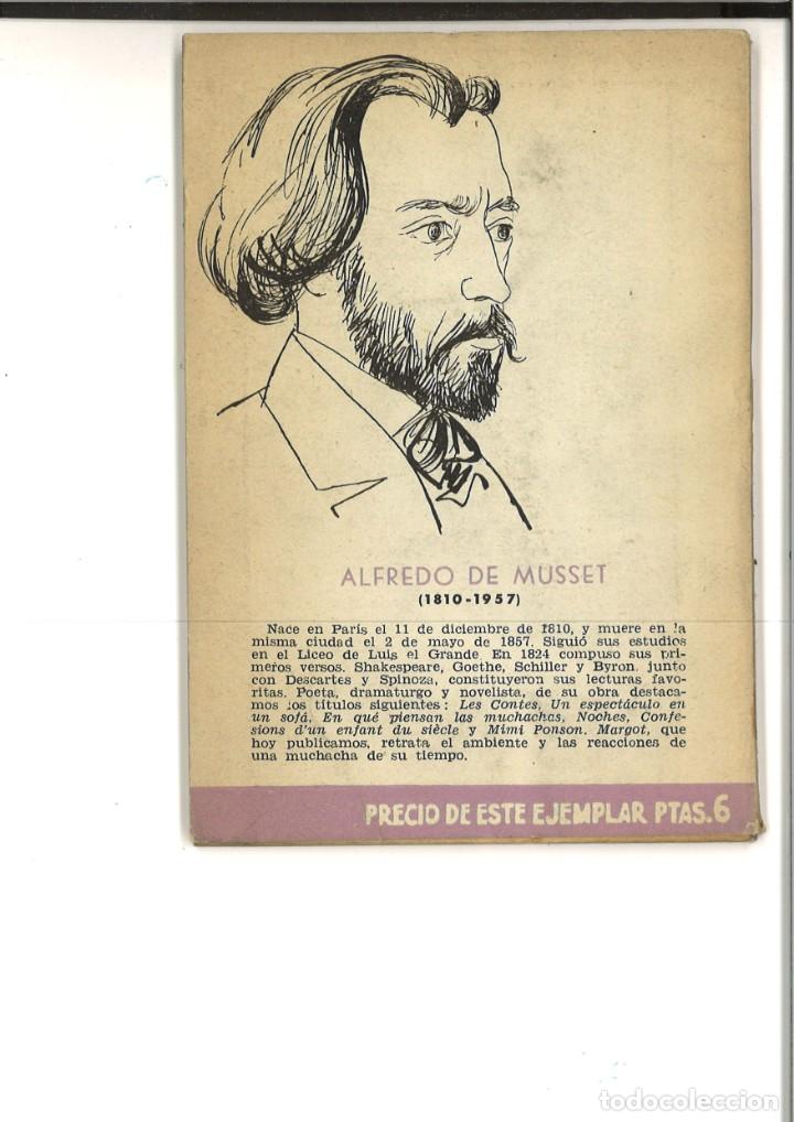 Libros de segunda mano: MARGOT. Alfredo de Musset - Foto 2
