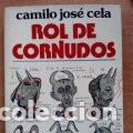 Libros de segunda mano: Rol de Cornudos - Camilo Jos&eacute; Cela - Foto 1