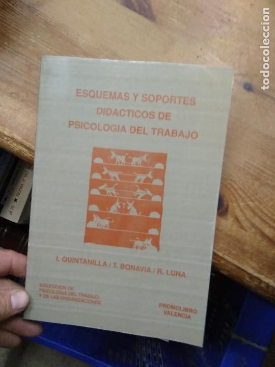 Gebrauchte B&uuml;cher: Esquemas y soportes did&aacute;cticos de psicolog&iacute;a del trabajo, varios autores. L.12820-785