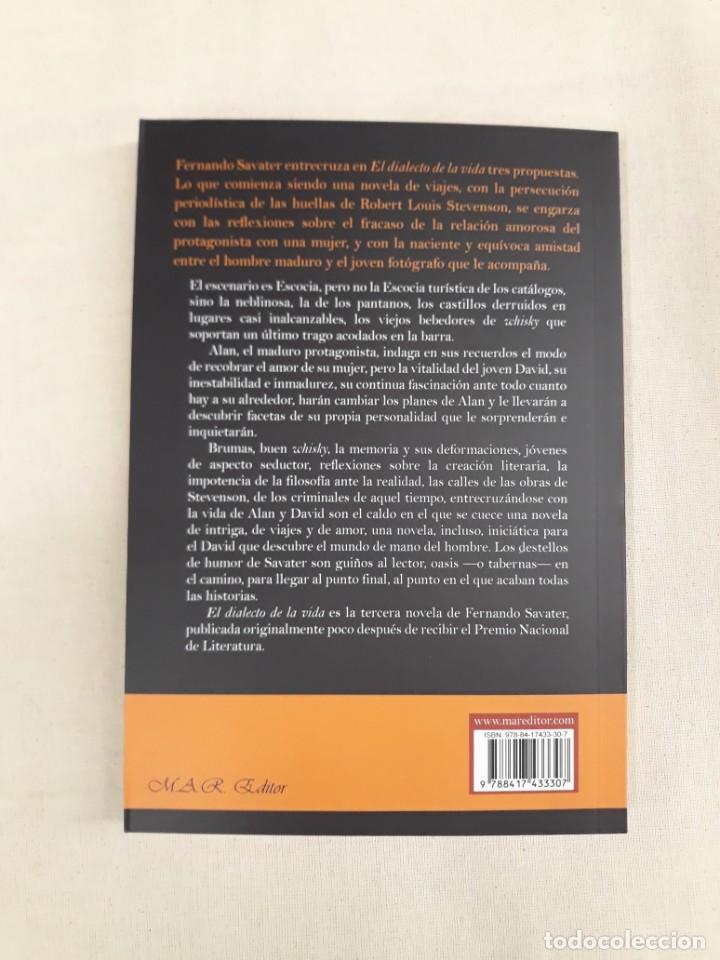 Libros de segunda mano: SAVATER, FERNANDO. EL DIALECTO DE LA VIDA - Foto 2