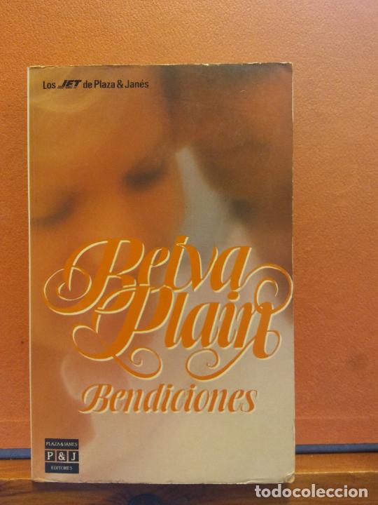 Libros de segunda mano: BENDICIONES. BELVA PLAIN. EDITORIAL PLAZA Y JANES - Foto 1