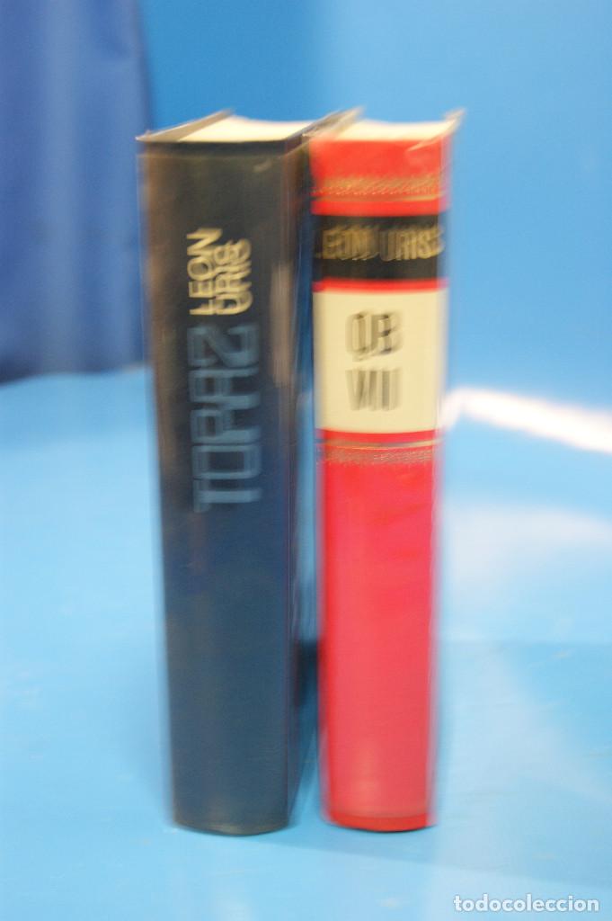 Libros de segunda mano: Libros. Le&oacute;n Uris, &rdquo;Topaz&rdquo; y &rdquo;QBVII&rdquo; - Foto 2