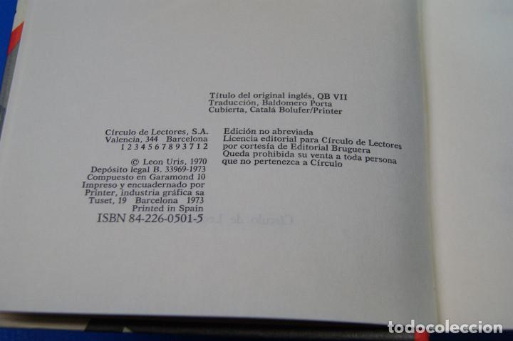 Libros de segunda mano: Libros. Le&oacute;n Uris, &rdquo;Topaz&rdquo; y &rdquo;QBVII&rdquo; - Foto 3