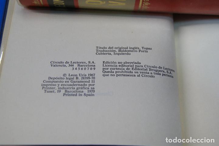 Libros de segunda mano: Libros. Le&oacute;n Uris, &rdquo;Topaz&rdquo; y &rdquo;QBVII&rdquo; - Foto 4