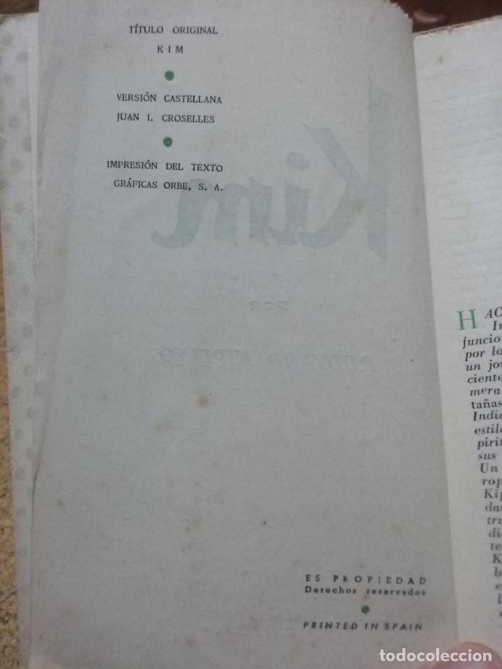 Libros de segunda mano: Kim - Rudyard Kipling - Criba - Foto 2