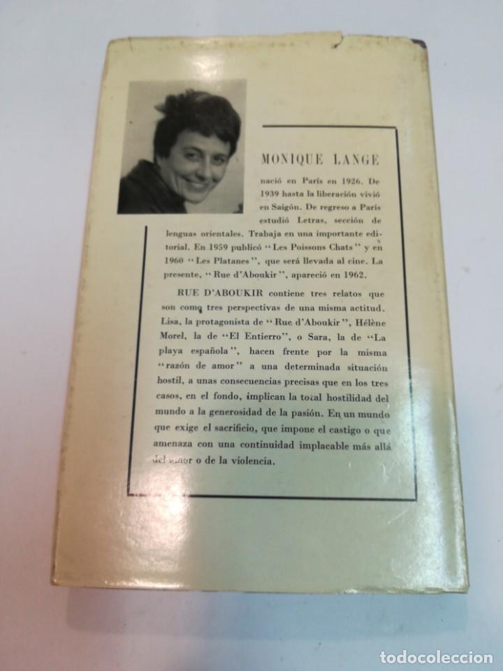 Libros de segunda mano: MONIQUE LANGE Rue daboukir SA3537 - Foto 2