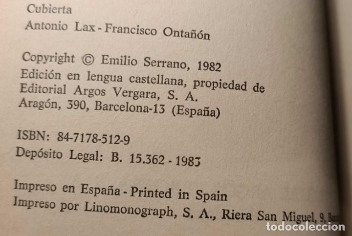 Libros de segunda mano: Libro: Miralmonte de Emilio Serrano, 1983 - Foto 2