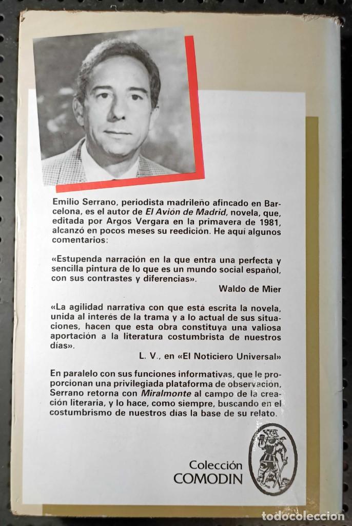 Libros de segunda mano: Libro: Miralmonte de Emilio Serrano, 1983 - Foto 5