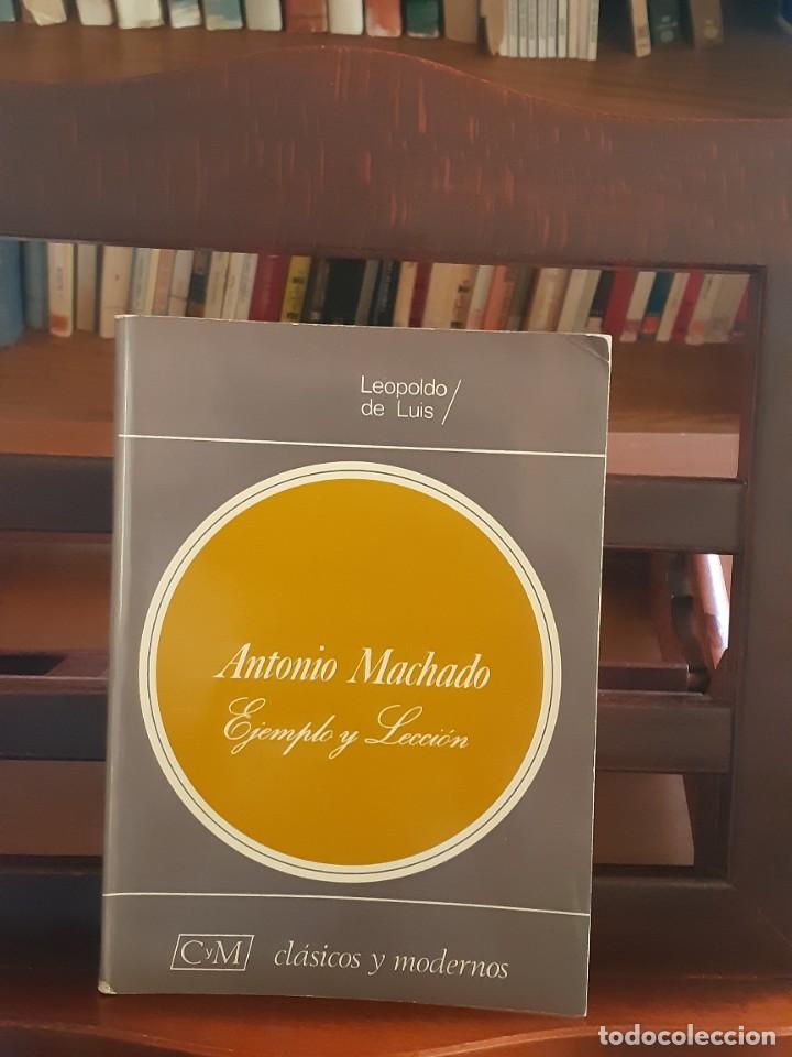Libros de segunda mano: Antonio Machado -Ejemplo y Lecci&oacute;n - Foto 1