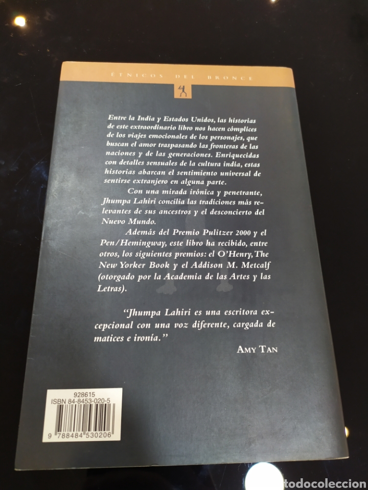 Libros de segunda mano: Int&eacute;rprete de emociones. Jhumpa Lahiri - Foto 4