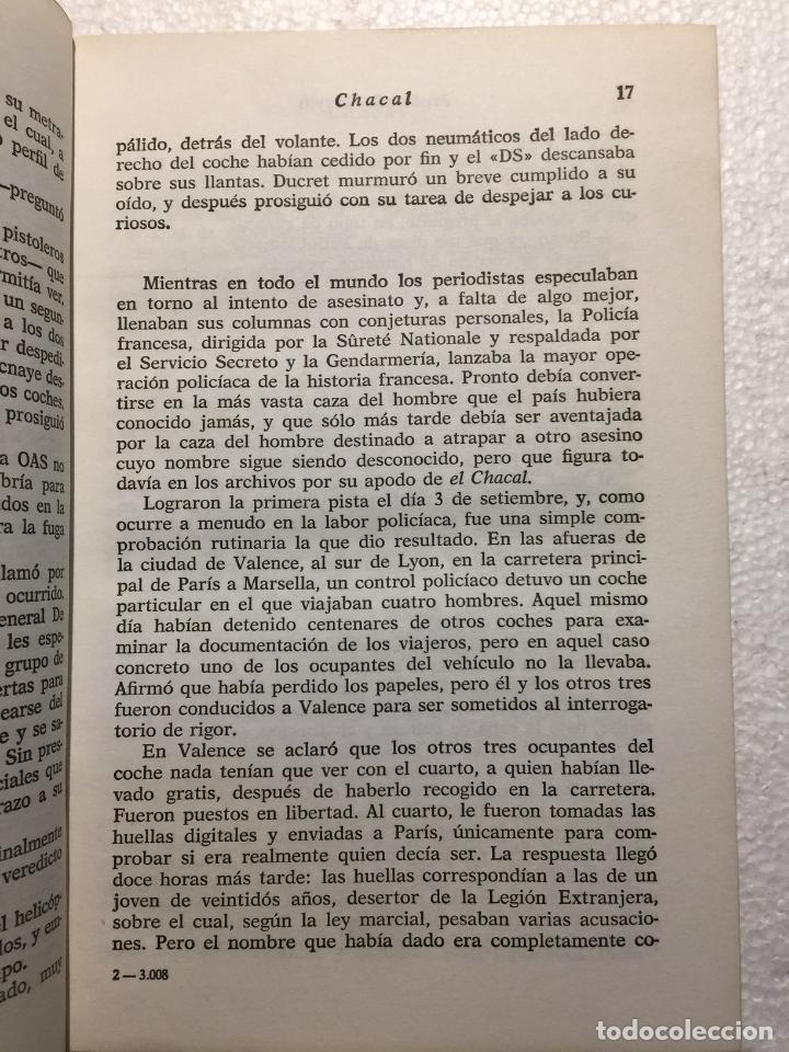 Libros de segunda mano: Chacal - Frederick Forsyth - Foto 5