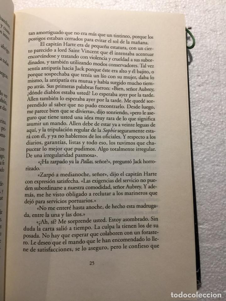 Libros de segunda mano: Capit&aacute;n de mar y guerra - Patrick Obrian - Foto 5