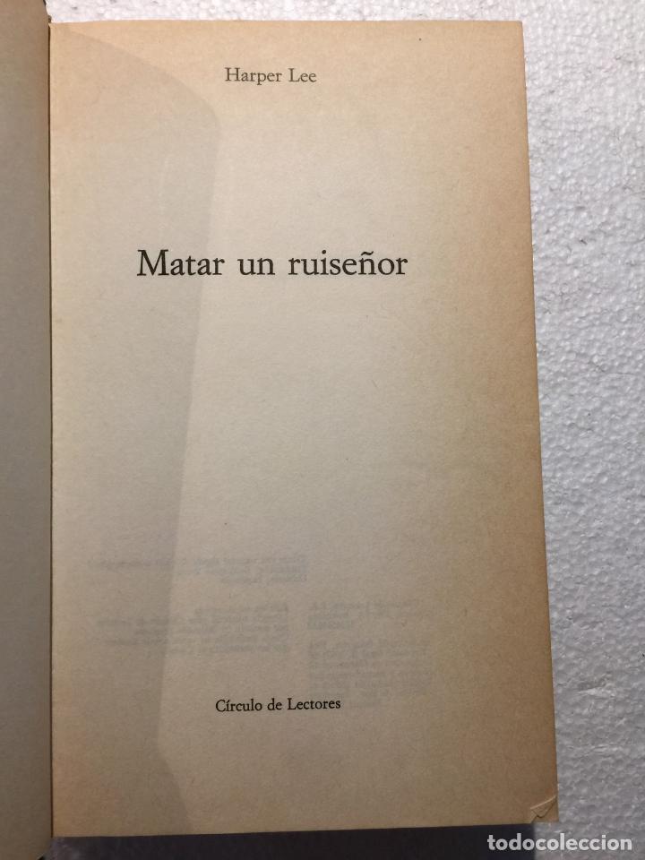 Libros de segunda mano: Matar un ruise&ntilde;or - Harper Lee - Foto 2