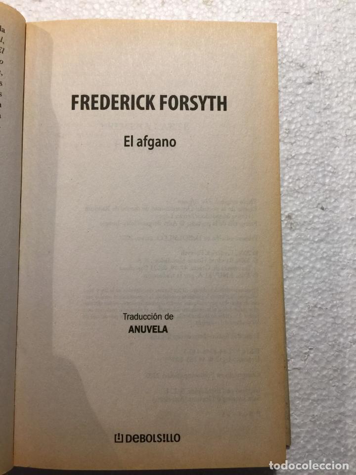 Libros de segunda mano: El afgano - Frederick Forsyth - Foto 3