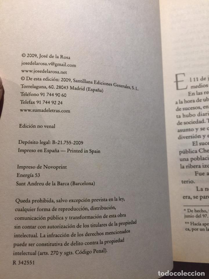 Libros de segunda mano: Vampiro - Jos&eacute; de la Rosa - Foto 3