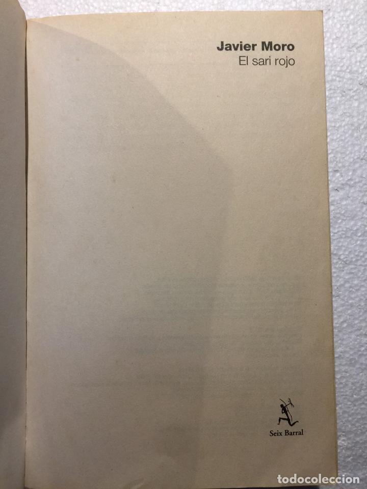 Libros de segunda mano: El sari rojo - Javier Moro - Foto 5
