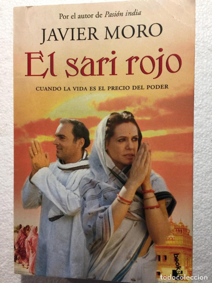 Libros de segunda mano: El sari rojo - Javier Moro - Foto 1