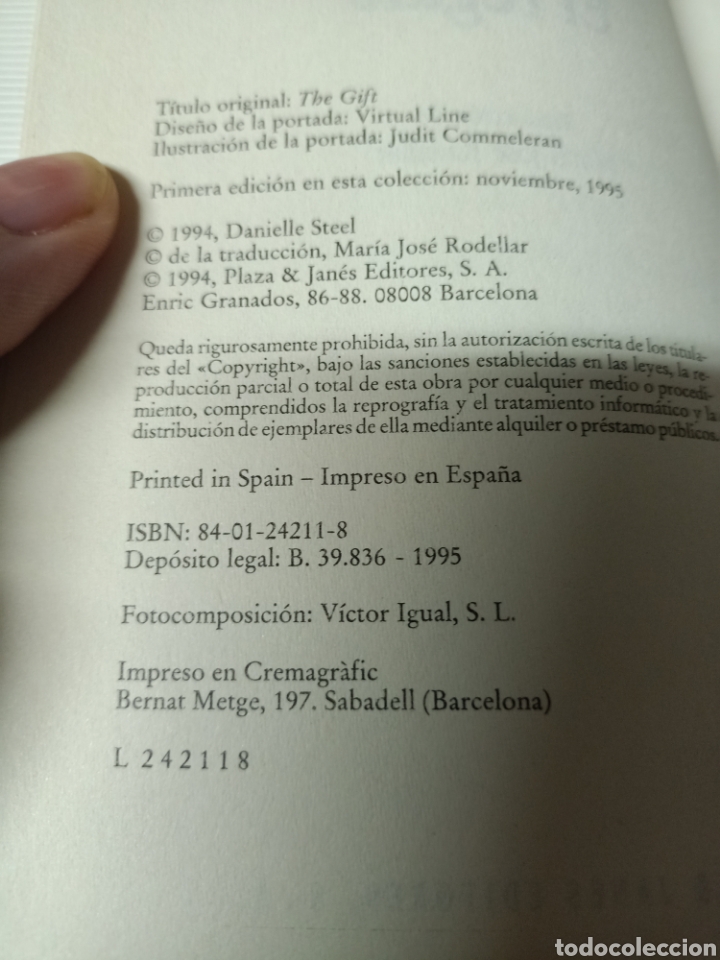 Libros de segunda mano: Danielle Steel - El regalo - Foto 3