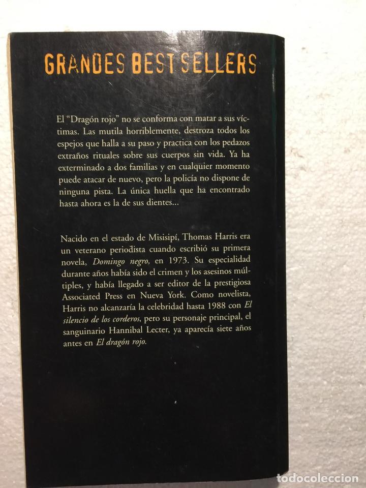 Libros de segunda mano: El drag&oacute;n rojo - Thomas Harris - Foto 4