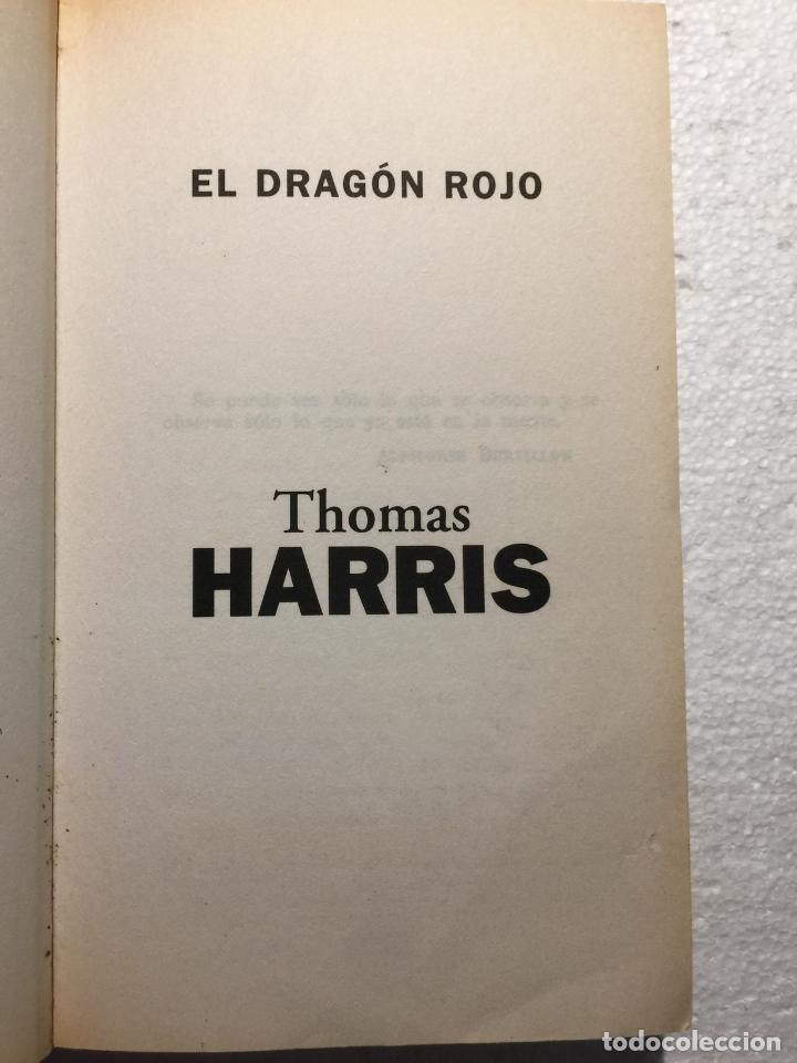 Libros de segunda mano: El drag&oacute;n rojo - Thomas Harris - Foto 5