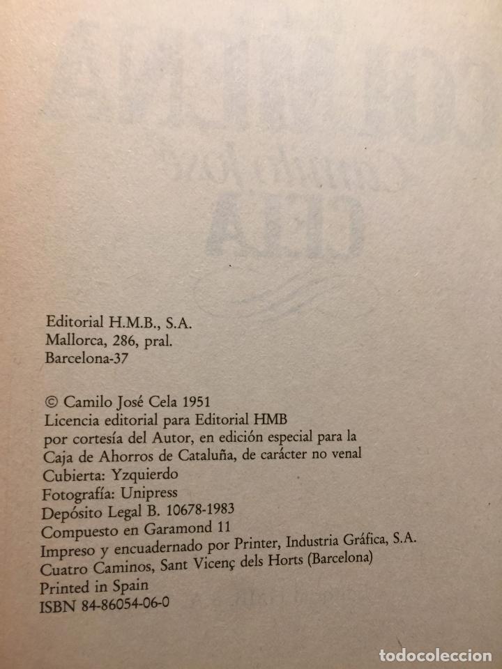 Libros de segunda mano: La colmena - Camilo Jos&eacute; Cela - Foto 3