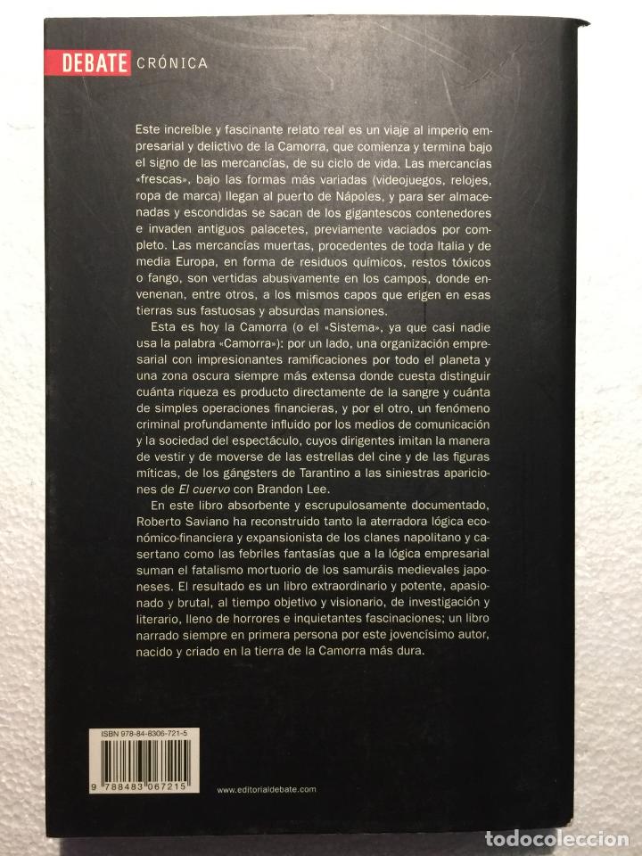 Libros de segunda mano: Gomorra - Roberto Saviano - Foto 4