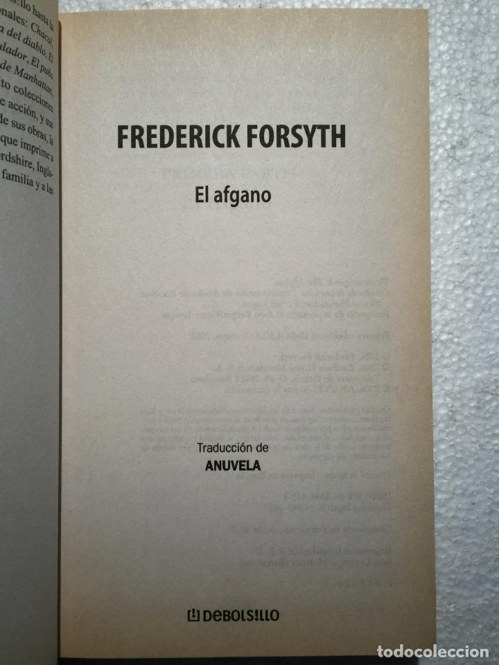 Libros de segunda mano: El afgano - Frederick Forsyth - Foto 3