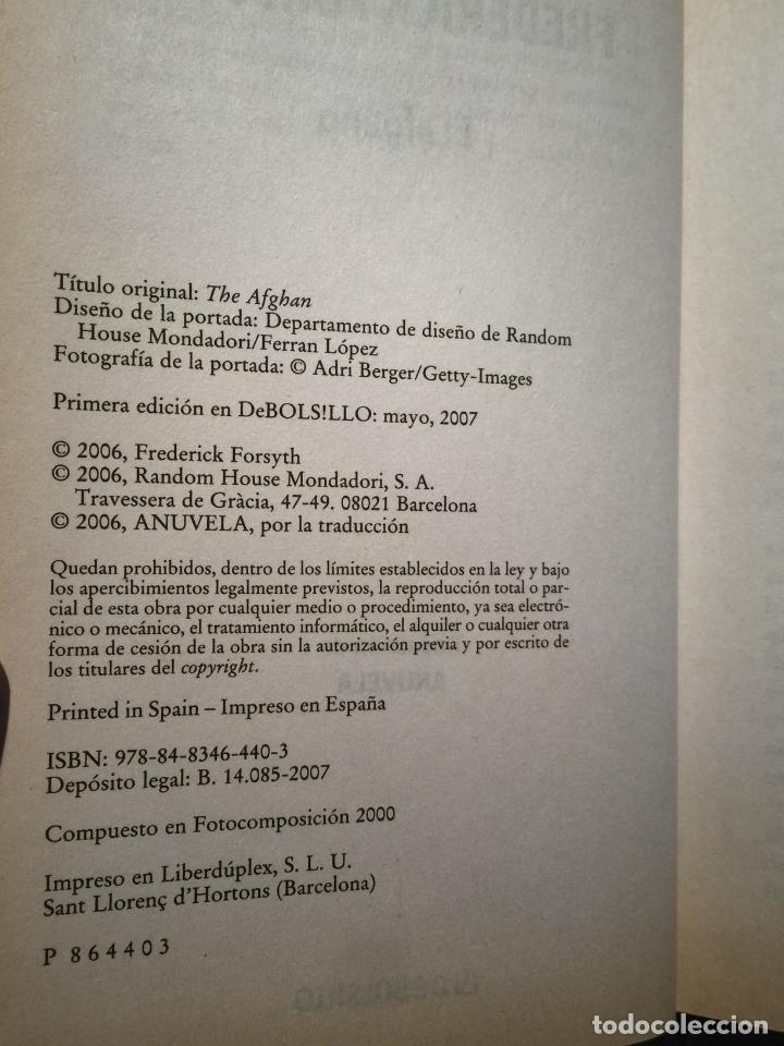 Libros de segunda mano: El afgano - Frederick Forsyth - Foto 4