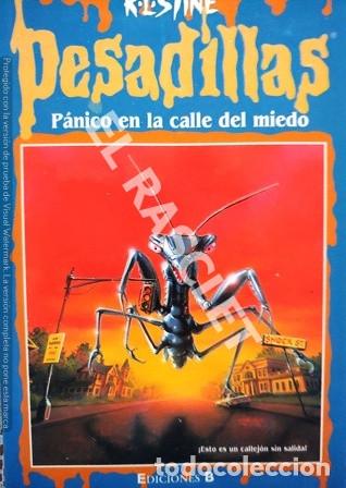 Gebrauchte B&uuml;cher: PESADILLAS - PANICO EN LA CALLE DEL MIEDO - EDICIONES B