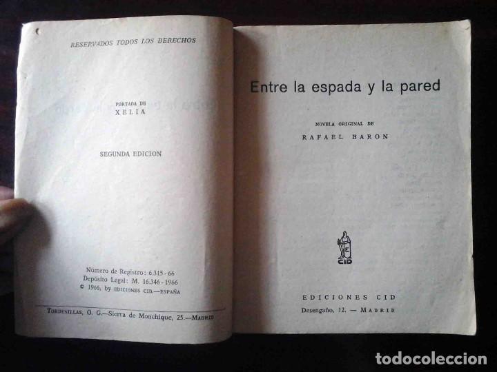 Libros de segunda mano: Entre la espada y la pared (Rafael Baron) 1966 - Foto 2