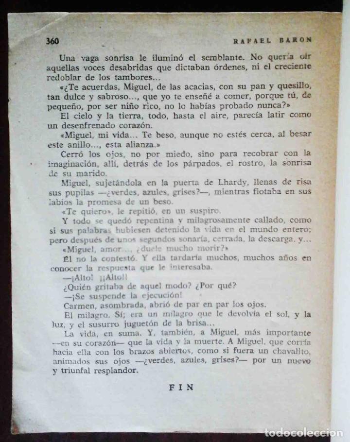 Libros de segunda mano: Entre la espada y la pared (Rafael Baron) 1966 - Foto 3